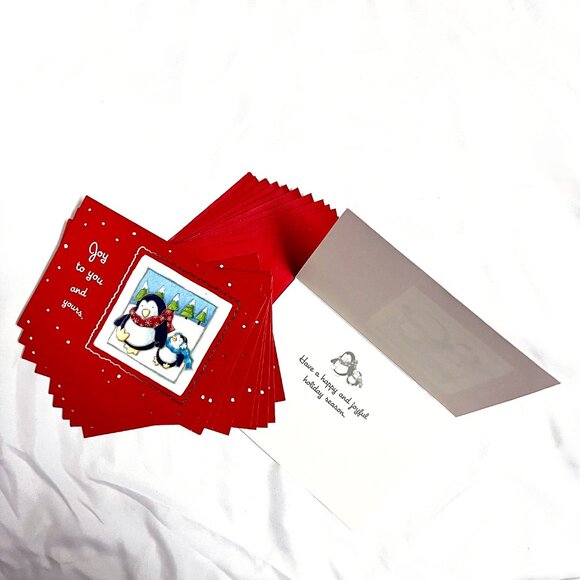 Bundle Mixed Christmas Thank You Blank Cards - Picture 13 of 14